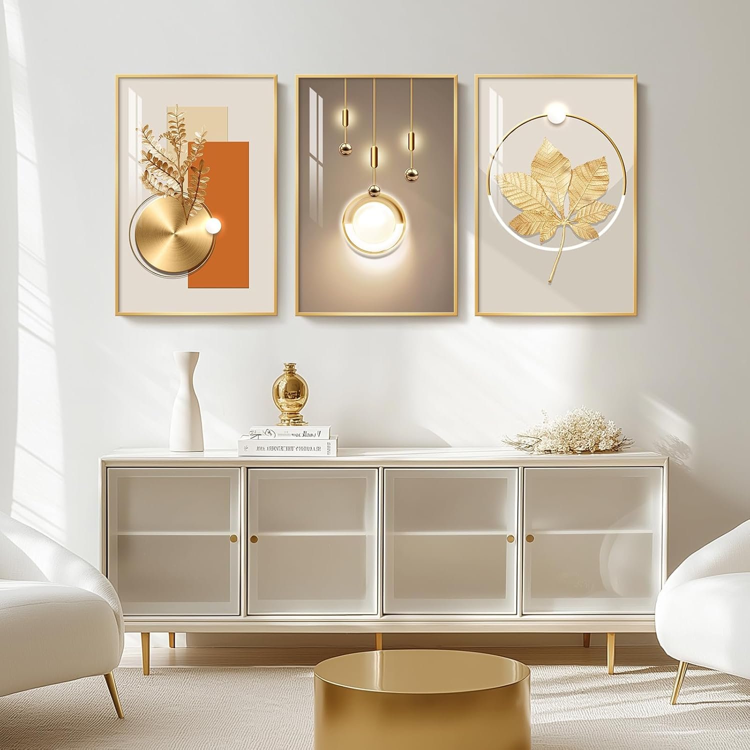 Cuspin Large Modern Luxury Wall Art for Living Room - Image 4